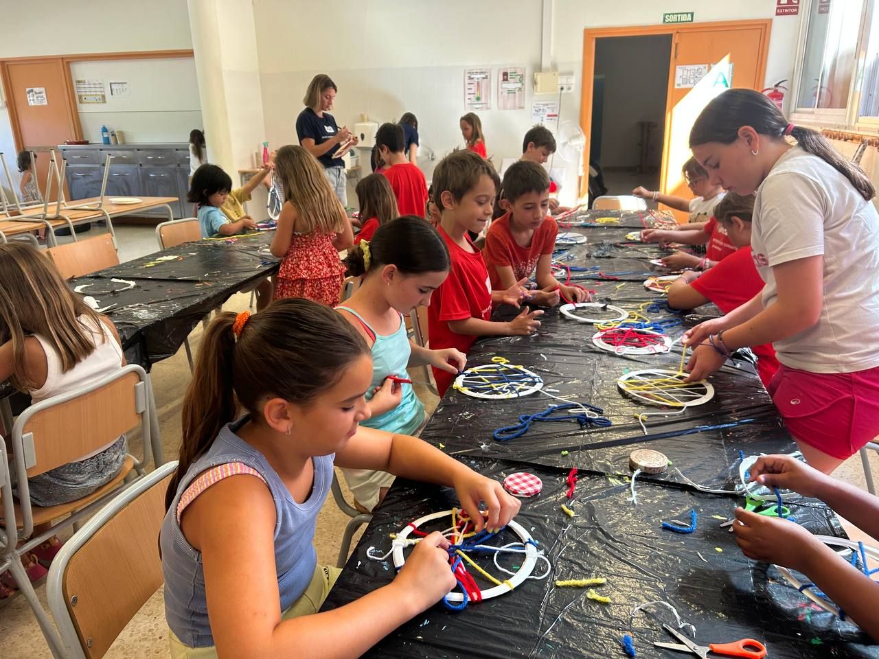 Taller de manualitats amb llana